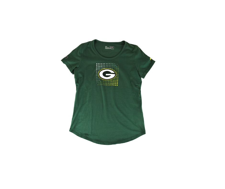 Women's Green Bay Packers Under Armour Green T-Shirt*