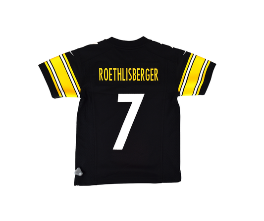 Ben Roethlisberger Pittsburgh Steelers Nike Black Youth Jersey*