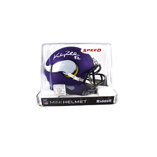 Riddell Kyle Rudolph Minnesota Vikings Signed Mini Helmet*
