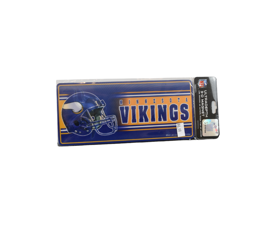 Minnesota Vikings 3-D Magnet