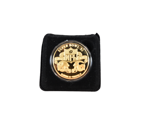Minnesota Vikings Super Bowl XI Gold Coin