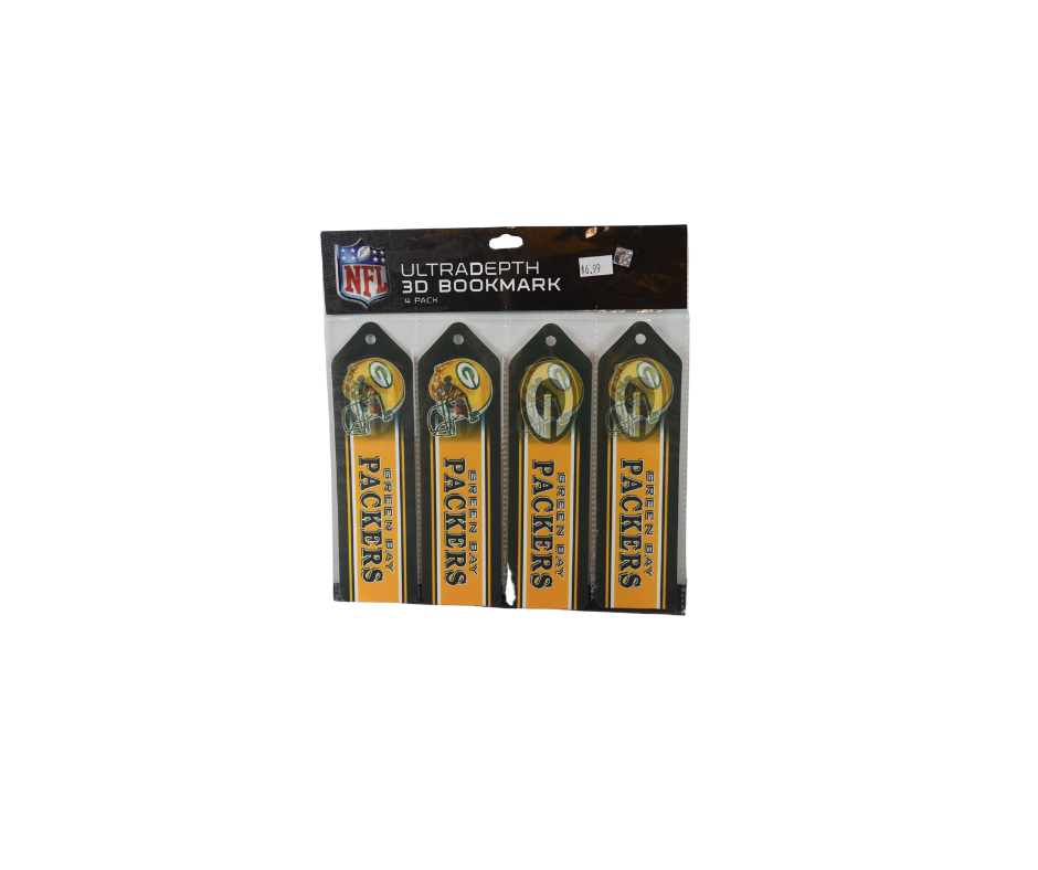 Green Bay Packers 3-D Bookmarks
