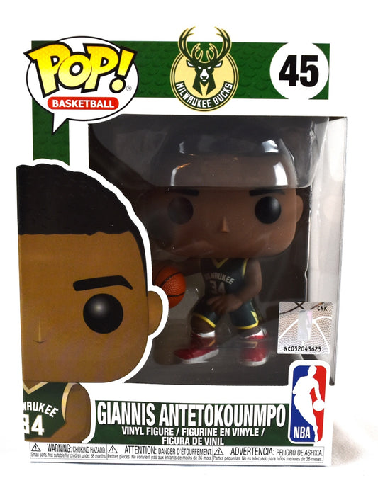 Giannis Antetokounmpo Milwaukee Bucks Funko Pop #45