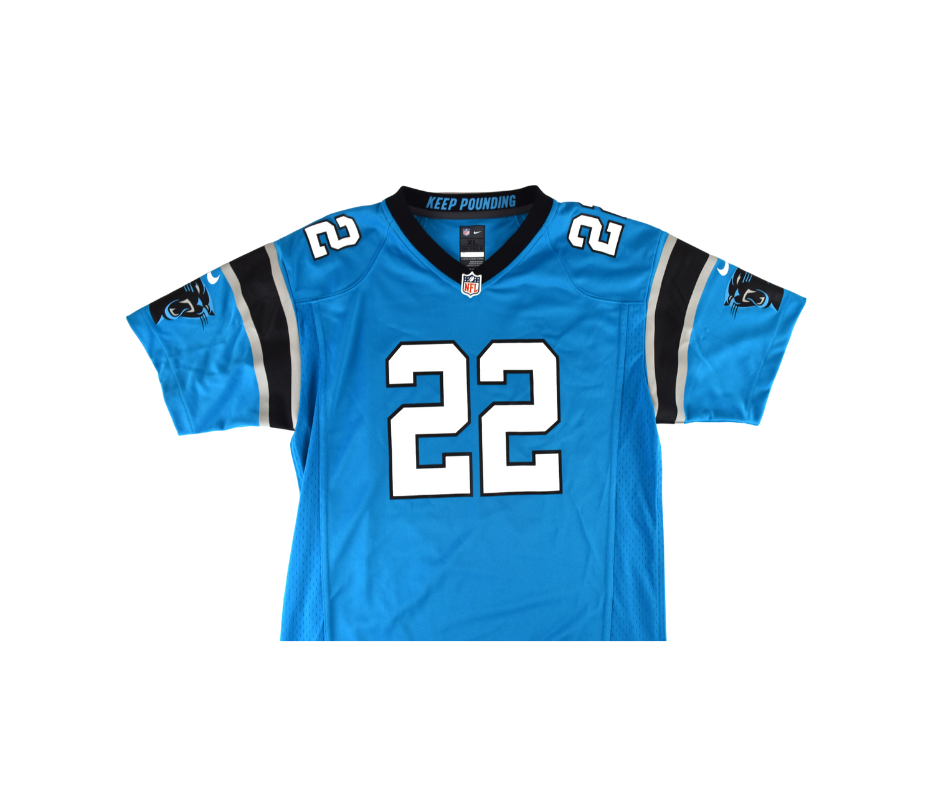 Nike Carolina Panthers No3 Will Grier Blue Youth Stitched NFL Limited Rush Jersey