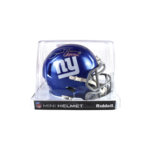 Riddell Daniel Jones New York Giants Signed Mini Helmet*