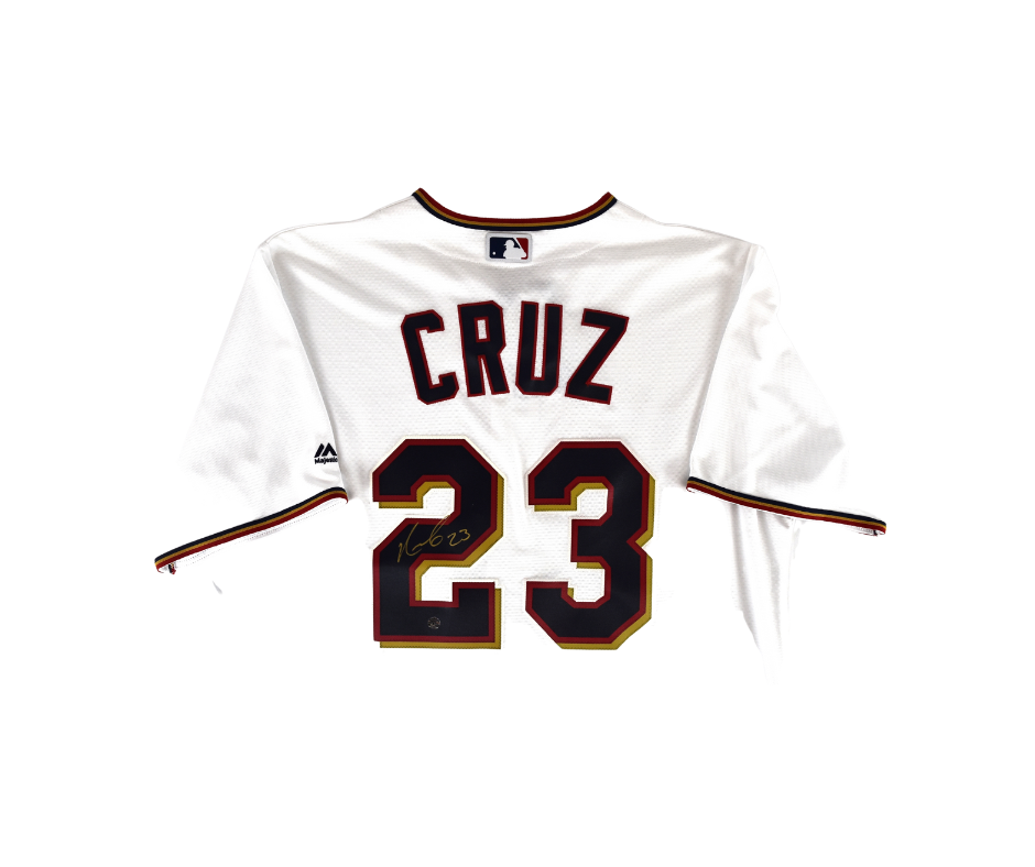 Nelson Cruz Signed Minnesota Twins Majestic Replica White Jersey