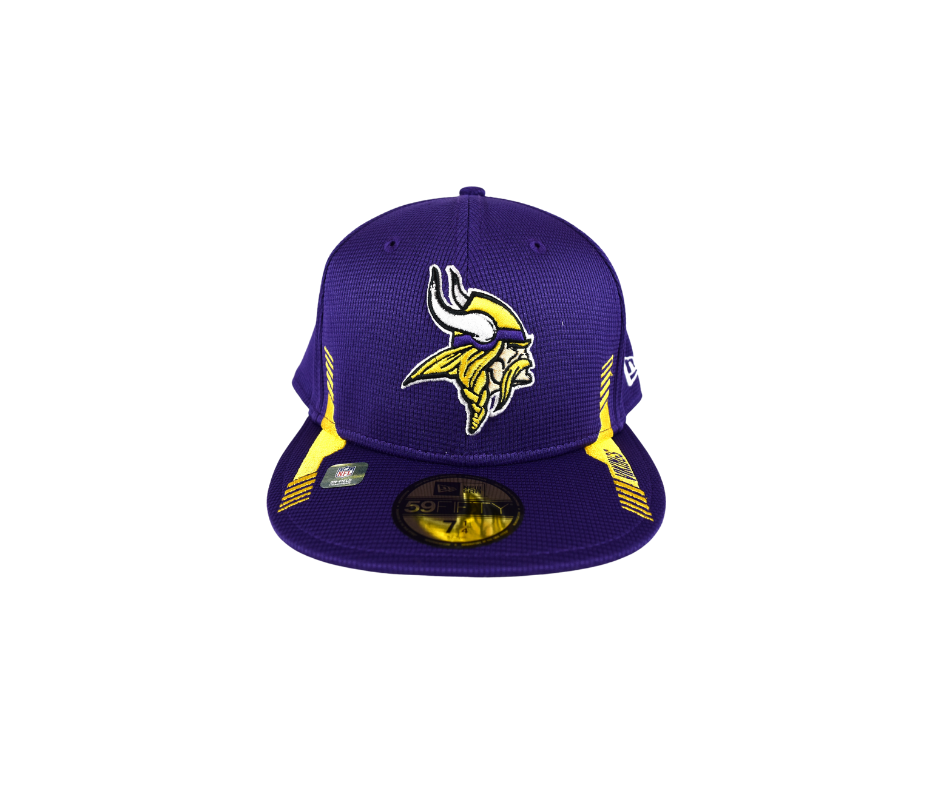 Minnesota Vikings New Era 59Fifty 2021 Sideline Purple Fitted Hat*