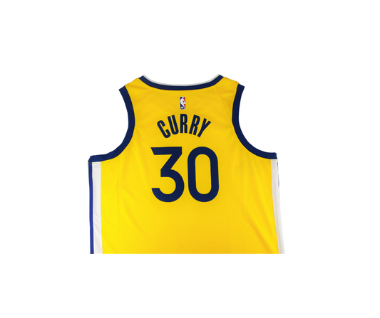 Stephen Curry Golden State Warriors Gold Jersey*
