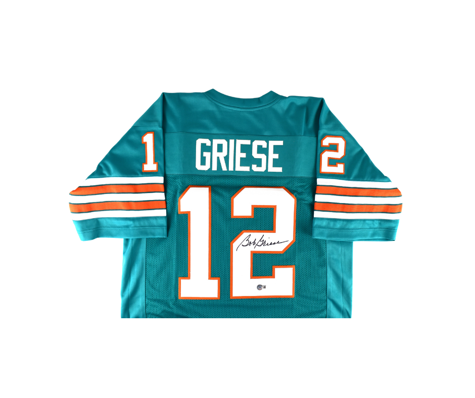 Bob Griese Miami Dolphins Signed Custom Jersey