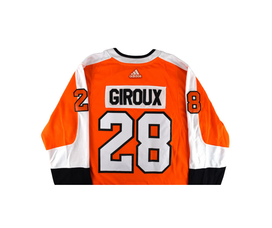 Claude Giroux Philadelphia Flyers Adidas Orange Jersey