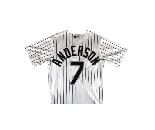 Chicago White Sox Tim Anderson Nike White Jersey*