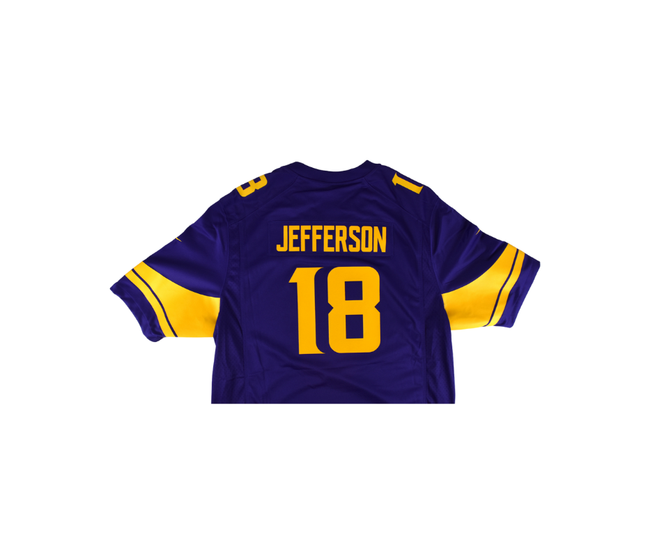 Justin Jefferson Minnesota Vikings Color Rush Purple Jersey*