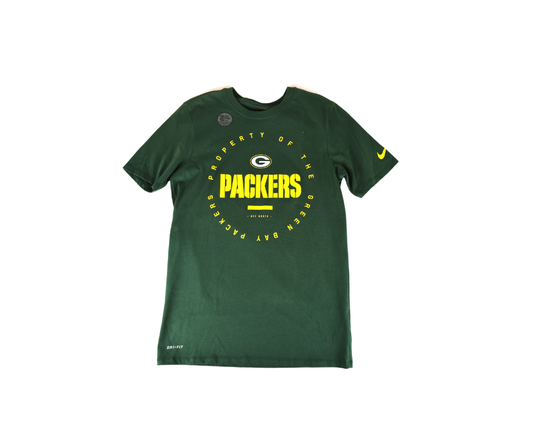 Green Bay Packers "Property of" Nike Green T-Shirt*