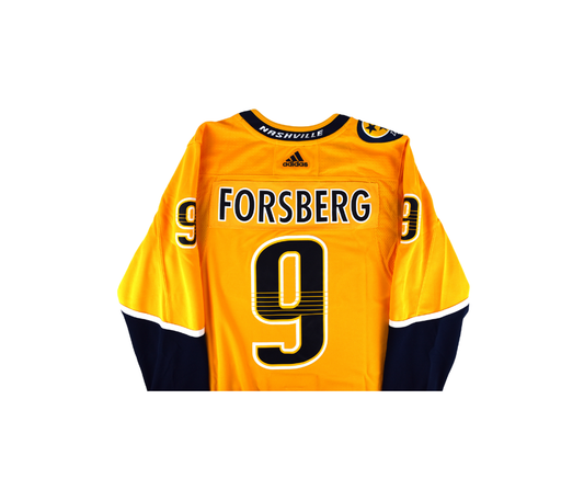 Nashville Predators Filip Forsberg Authentic NHL Jersey Yellow*