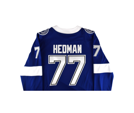 Victor Hedman Tampa Bay Lightning Fanatics Blue Jersey*