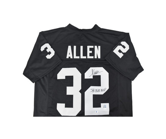 Marcus Allen Signed Custom Las Vegas Raiders Black Jersey