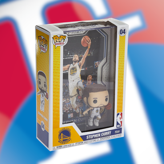 Stephen Curry Golden State Warriors Trading Card Funko Pop