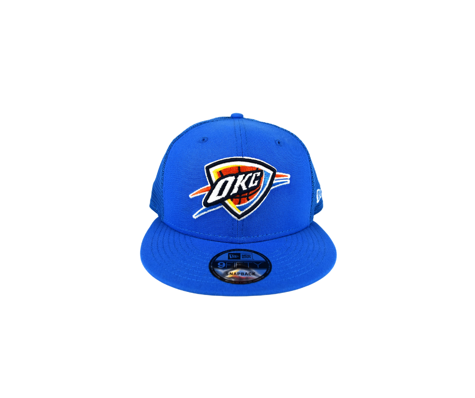 Oklahoma City Thunder New Era 9Fifty Blue Adjustable Hat*