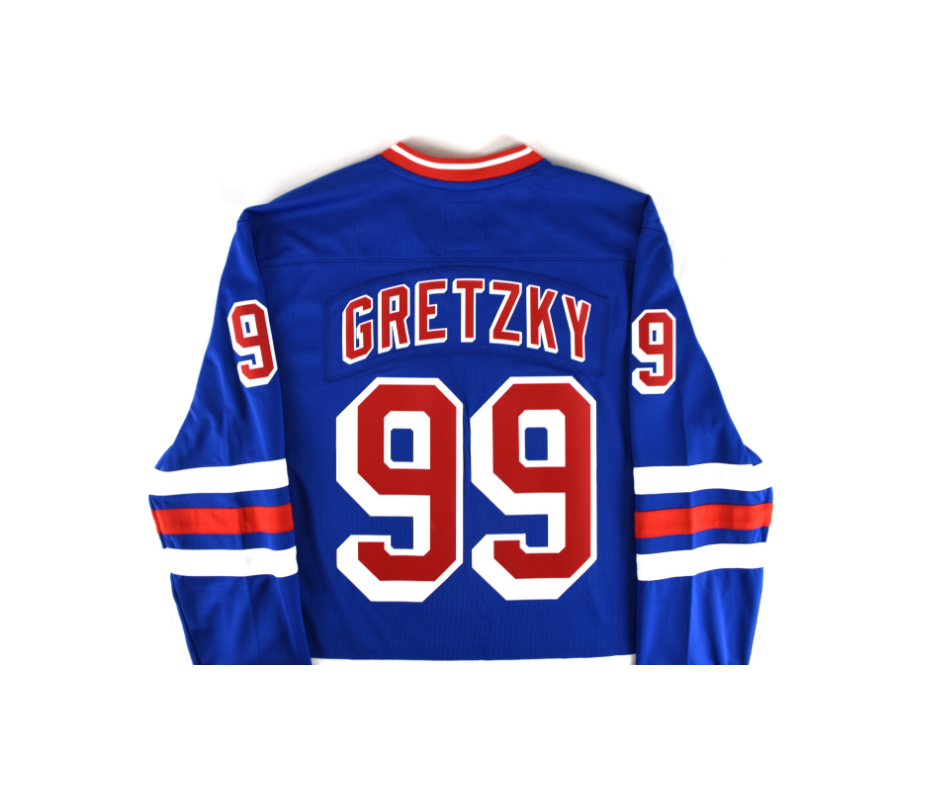 Wayne Gretzky New York Rangers Fanatics Blue Jersey*