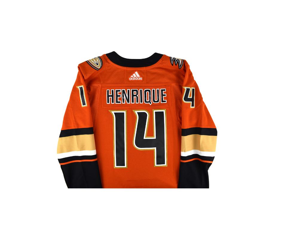 Adam Henrique Anaheim Ducks Authentic Adidas Orange Jersey*