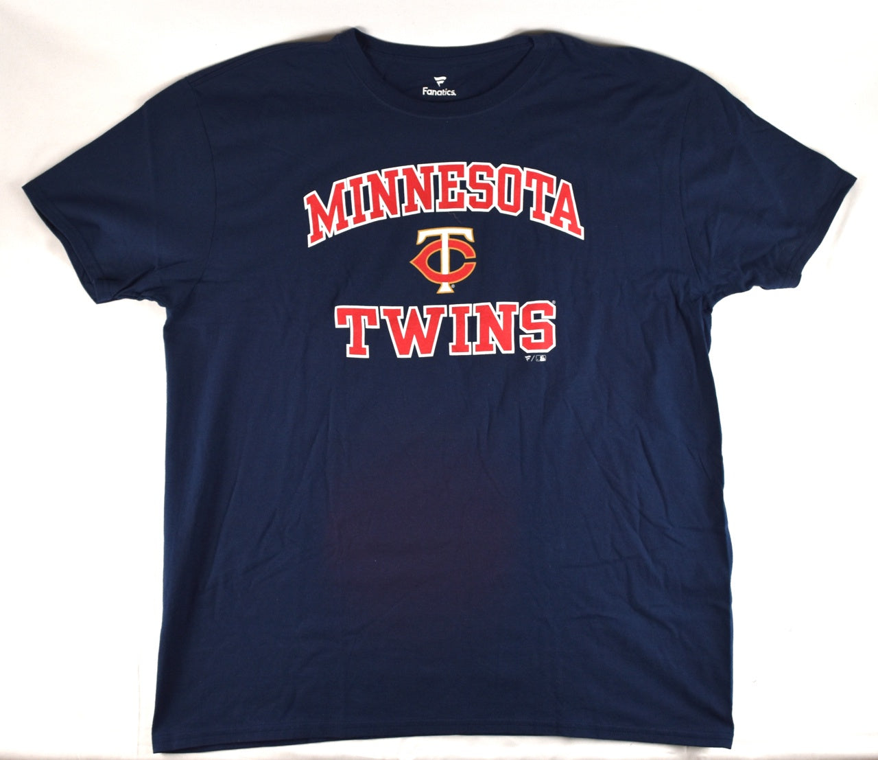 Minnesota Twins Men’s Fanatics Heart And Soul Navy Blue T-Shirt*