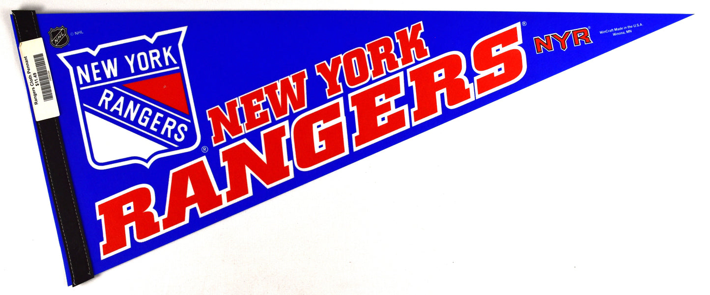 New York Rangers Cloth Pennant