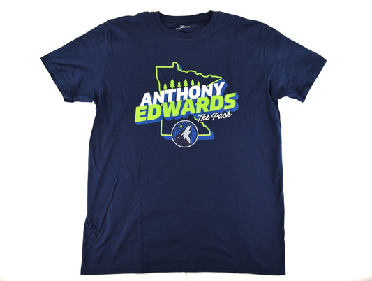 Anthony Edwards Minnesota Timberwolves  "The Pack" T-shirt*