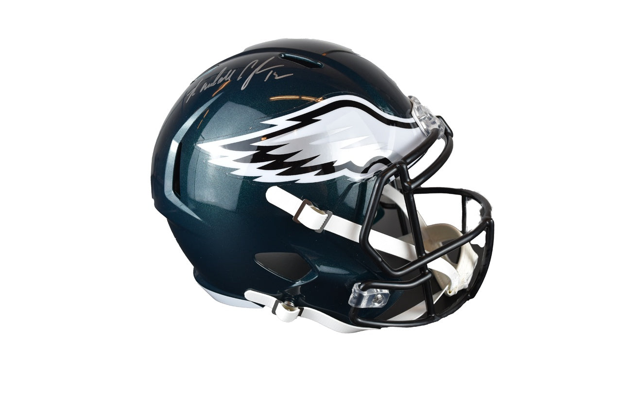 Randall Cunningham Autographed Philadelphia Eagles Full-Size Helmet*
