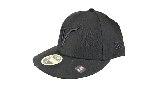 Minnesota Vikings New Era 59Fifty II Alternate Logo Black Fitted Hat*