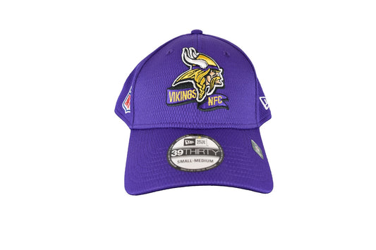 Minnesota Vikings New Era 39Thirty Flex Fit Sideline Hat*