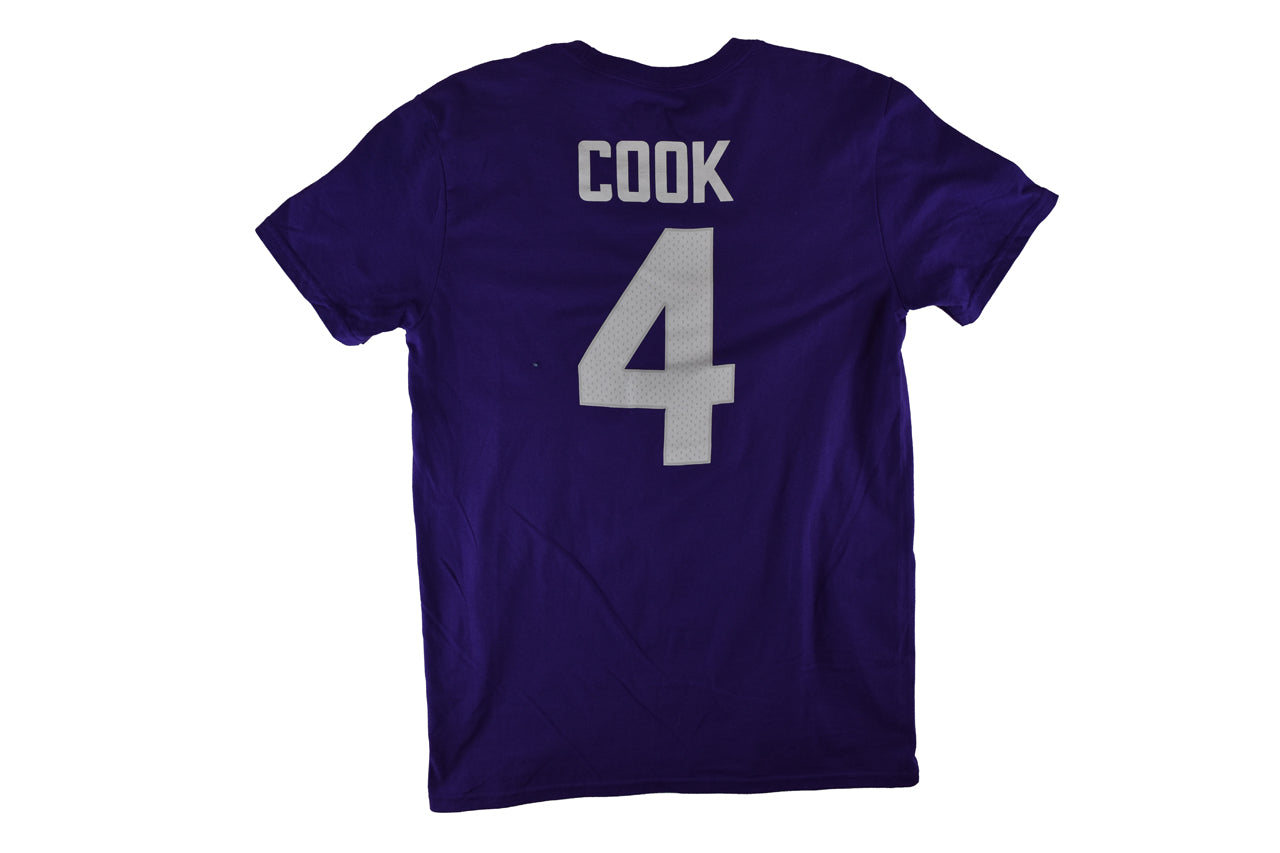Minnesota Vikings Dalvin Cook Purple Player Tee*