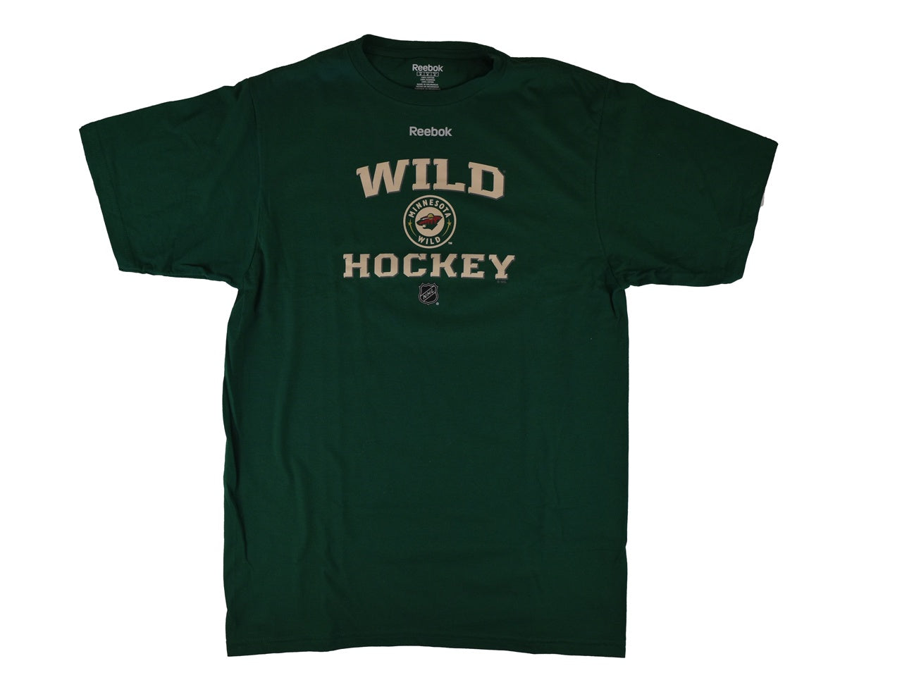 Minnesota Wild Hockey Reebok Green T-Shirt*