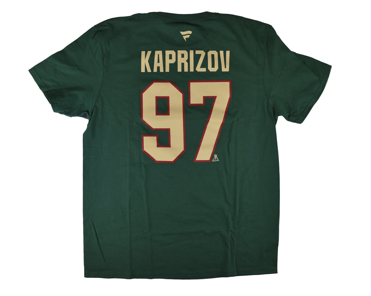 Minnesota Wild Kirill Kaprizov Fanatics Green Player T-Shirt*