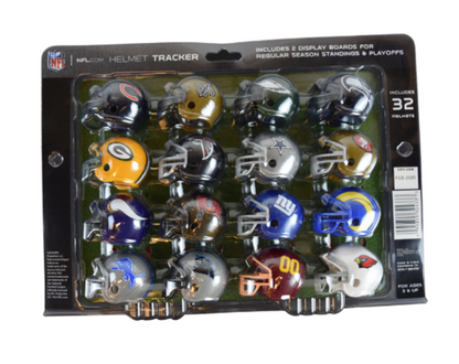 NFL Mini Helmet Tracker