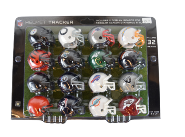 NFL Mini Helmet Tracker